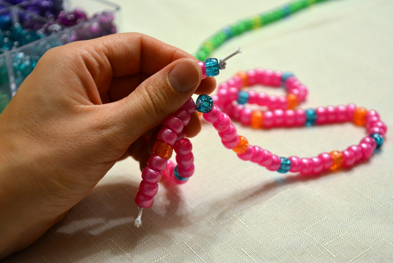 A Math Teaching Aid: How to String Counting Beads - Properties of Light
